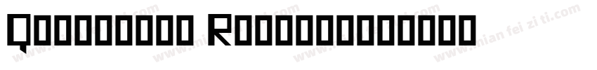 Quadratic Regular字体转换